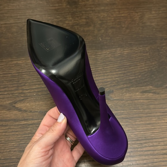 YSL Marilyn 110 pump Violet - Picture 3 of 5